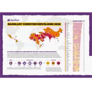 Ranglijst Christenvervolging 2026 (A4)