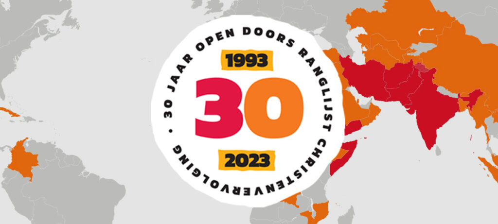 Ranglijst Christenvervolging 30 jaar