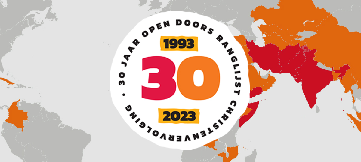 Ranglijst Christenvervolging 30 jaar