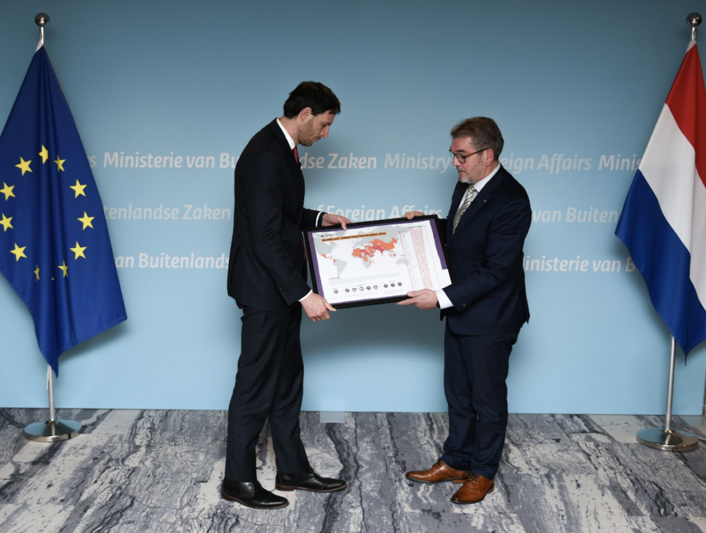 Wopke Hoekstra en Maarten Dees