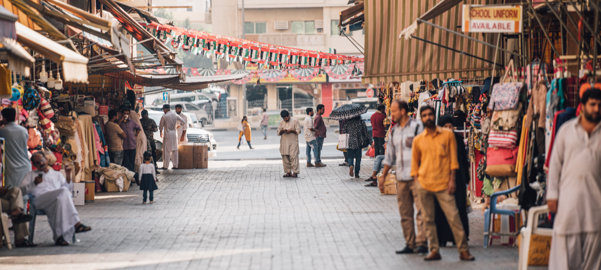 Markt in Pakistan