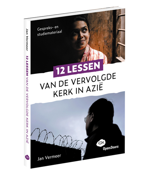 Boekcover 12 lessen van de vervolgde kerk in Azië