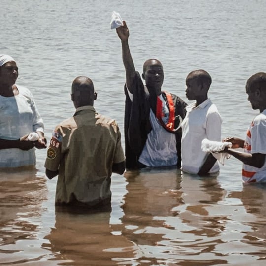 Doopdienst-in-Kenia