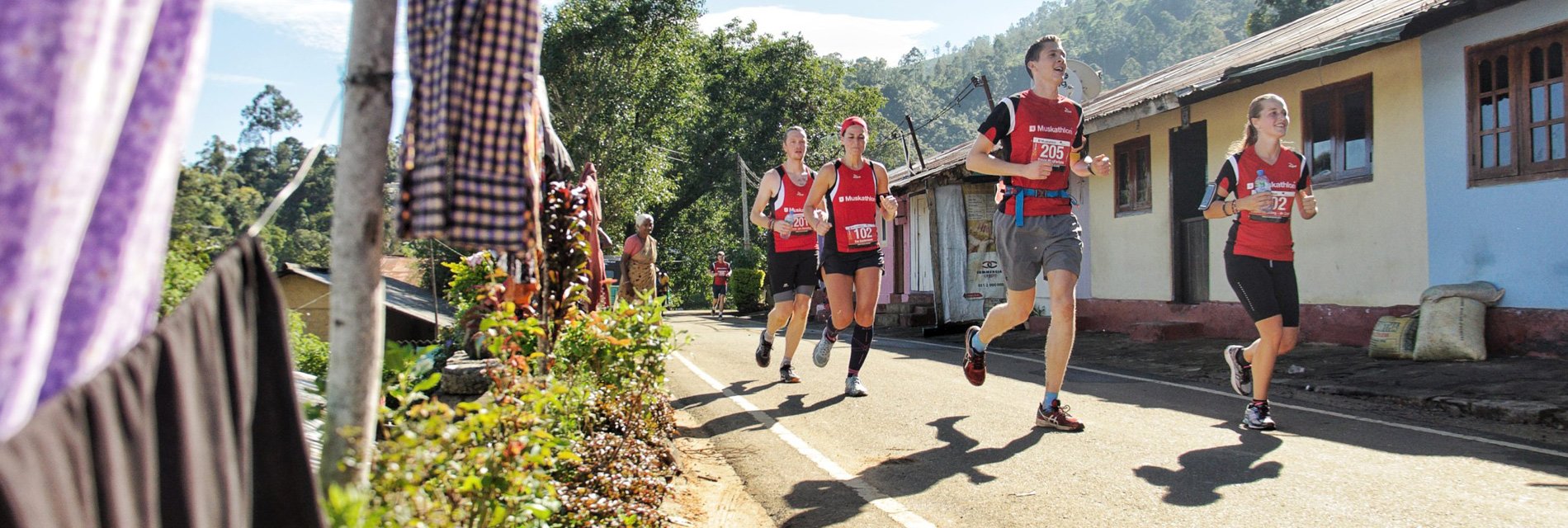 Muskathlon Sri-Lanka hardlopen