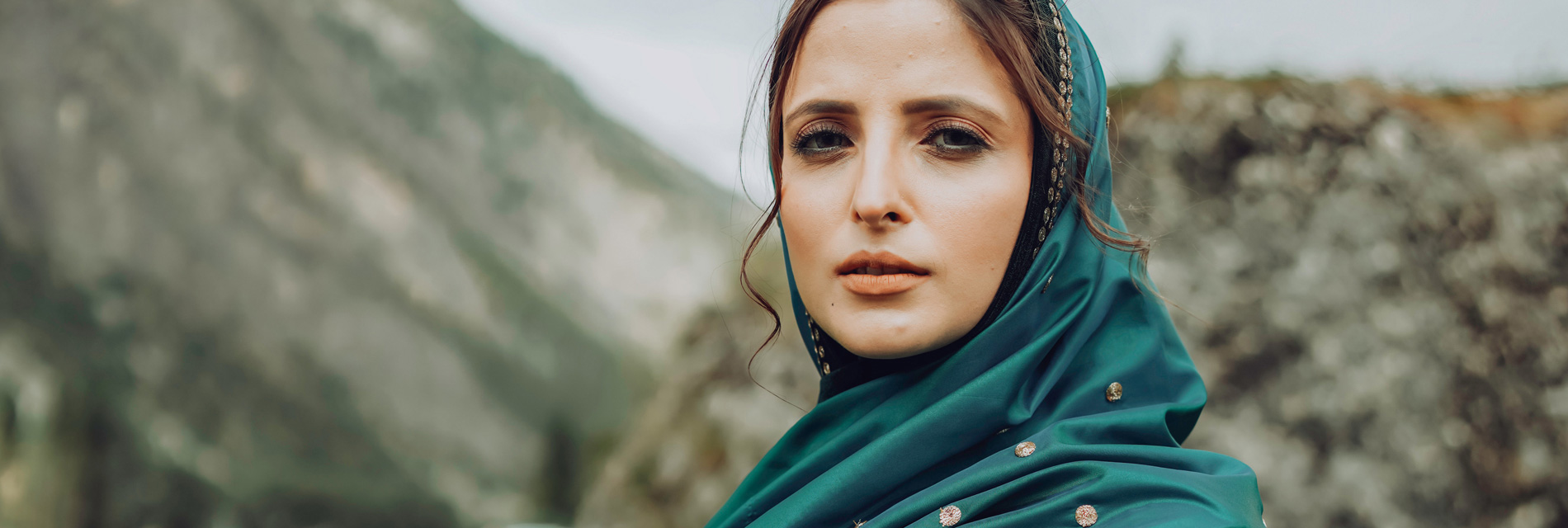 Vrouw met een hoofddoek