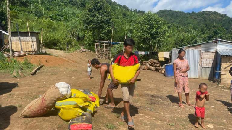 Kamp in Myanmar