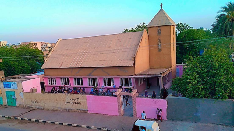 Aanzicht-van-de-evangelisch-presbyteriaanse-kerk-in-Wad-Madani-Soedan