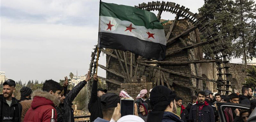 Syrische rebellen in Hama