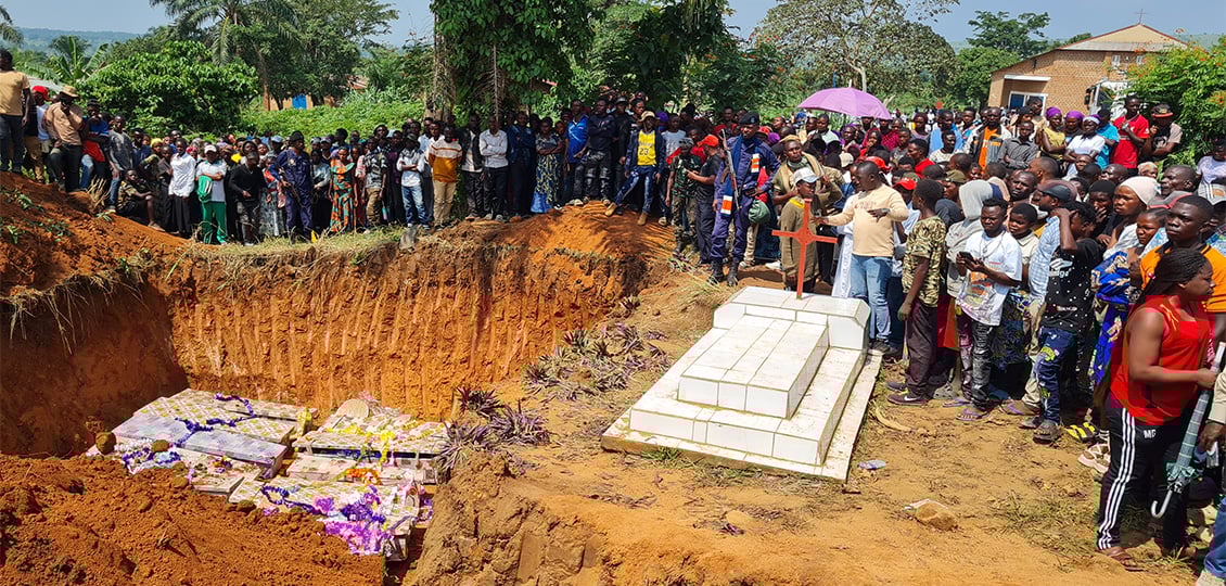 Begrafenis Congo