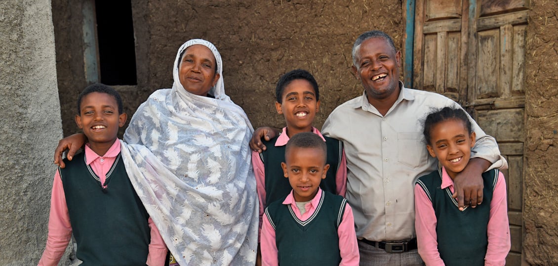 Jemal* and his family from Ethiopia were forced from their home in 2023. He was targeted by Muslim extremist because he was a Christian and a successful businessman and a church leader.