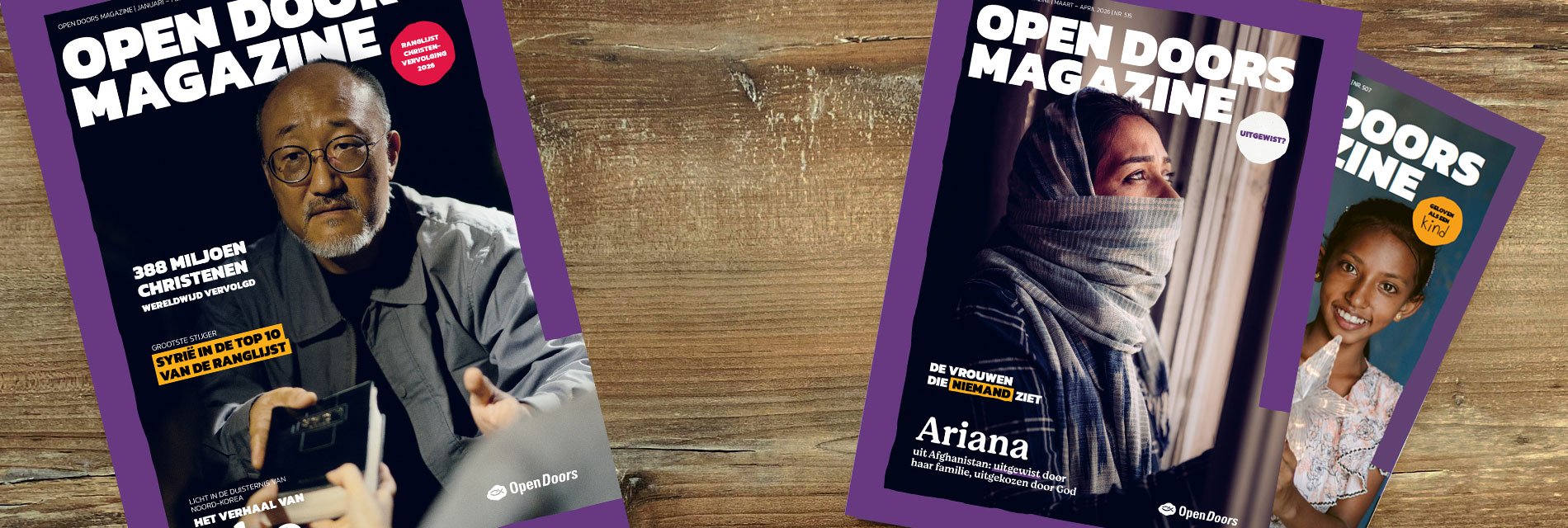 Open Doors Magazine websiteheader maart 2026